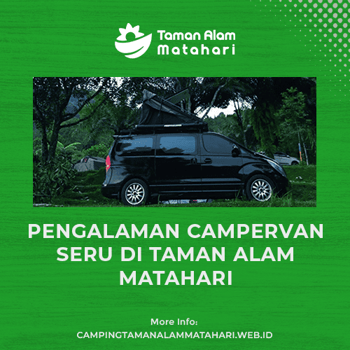 blog Pengalaman Campervan Seru di Taman Alam Matahari